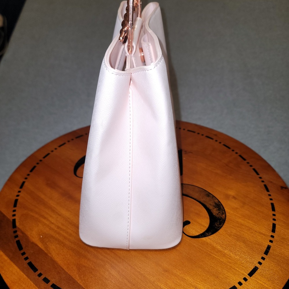 Loungefly Harry Potter Deathly Hallows Elder Wand Pink Satchel Handbag Rose Gold - Picture 5 of 16
